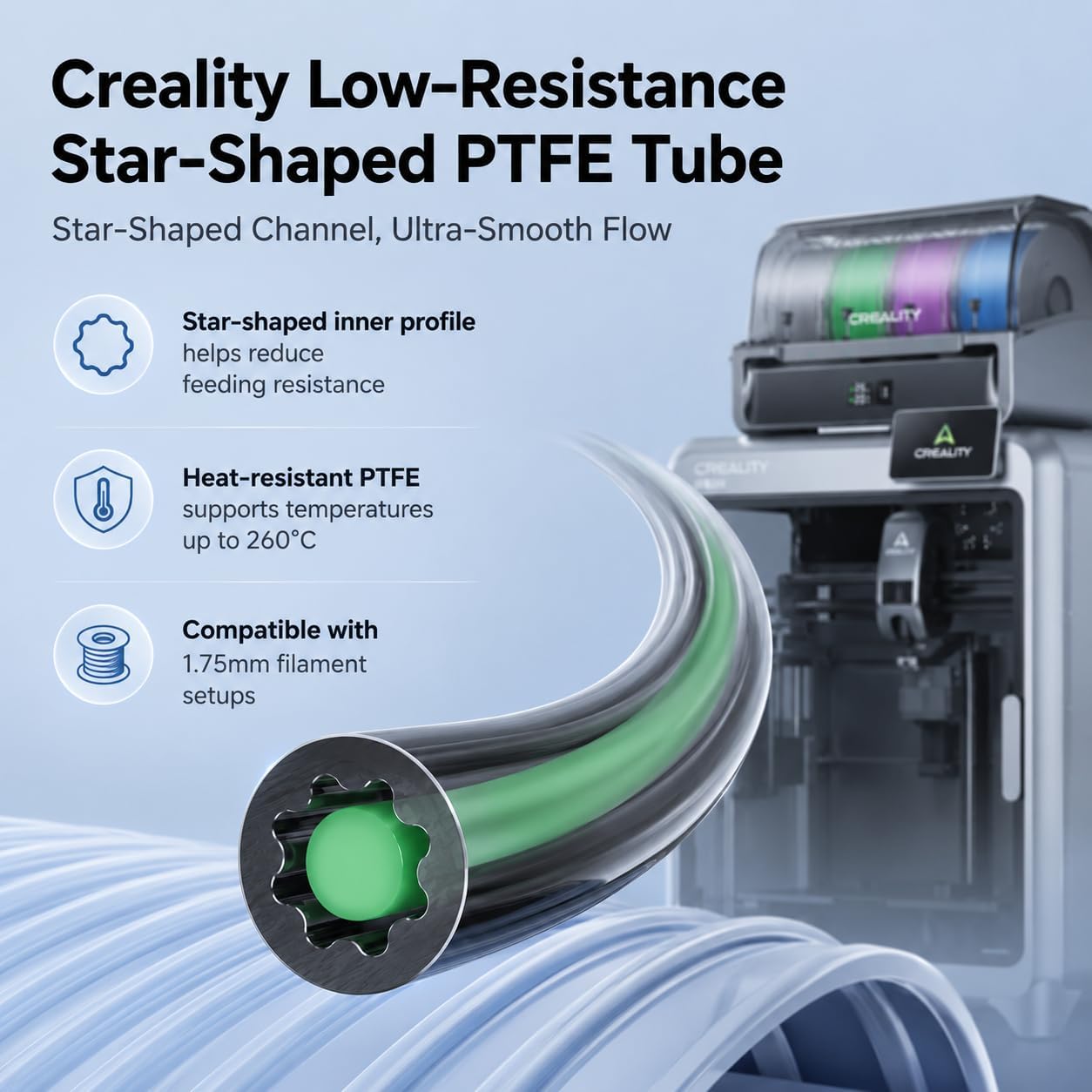 Creality officiële PTFE-buis m - Ptfe Tape Thread recensie en prijs