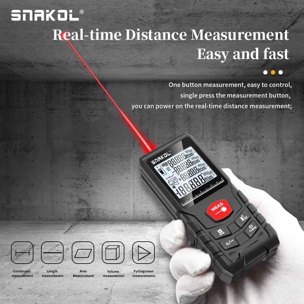 SNAKOL SK-120 digitale laser a - Stanley Tape 25Ft recensie en prijs