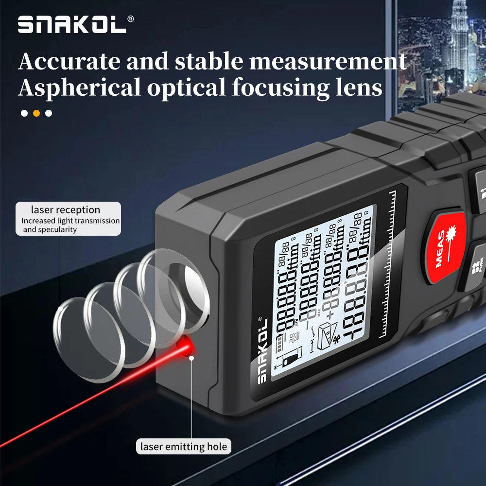 SNAKOL SK-120 digitale laser a - Stanley Tape 25Ft recensie en prijs