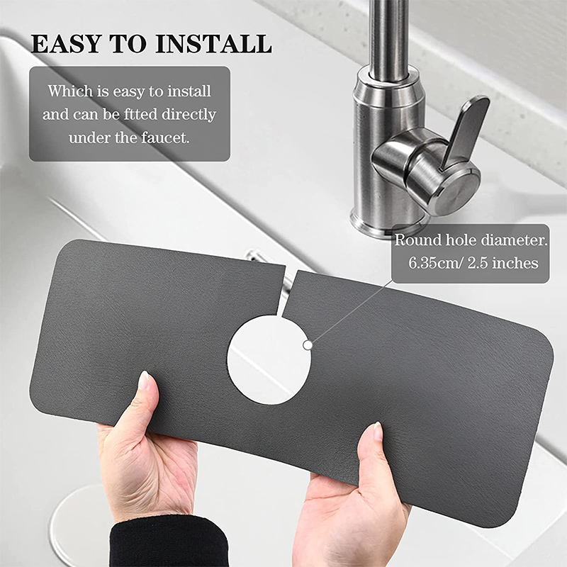 Verbeterde Diatomeeënaarde Goo - Silicone Tap Washer recensie en prijs